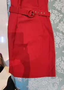 Love Affair Mango Red Party Dress