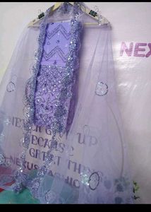 Beautiful Net Dress Material