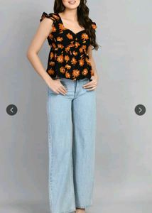 Floral Print Top