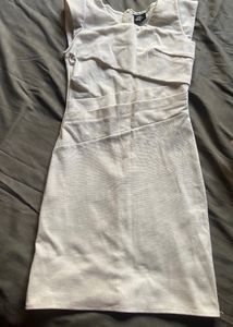 White Bodycon Mini Dress
