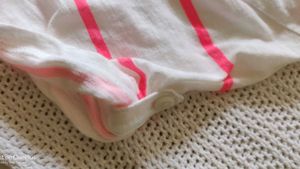 GAP Striped V-Neck Tee