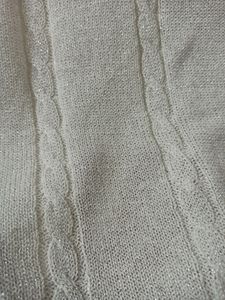 White Shimmer Sleeveless Top