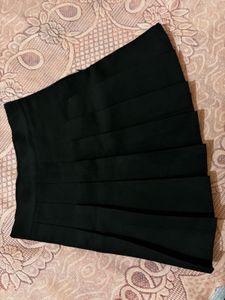 Black Pleated Skirt