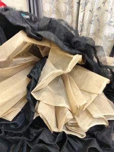 Heavy Evening Gown Shimmer Lining Inside