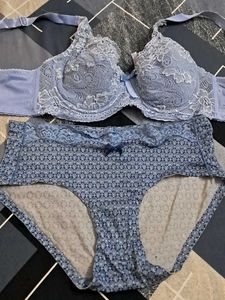 combo Of Four Imported Fabric Bra N Panty