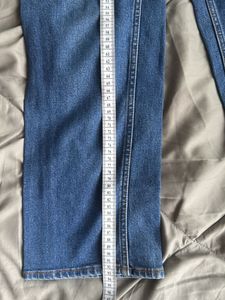 Blue Wide Leg Jeans
