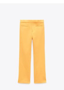 Zara L Mini Crop Flare Trouser