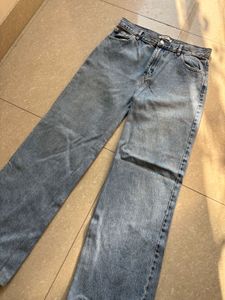 Wide Leg Denim Jeans