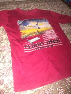 Red Long Sleeve T-shirt