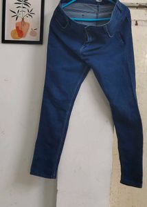 Dark Blue Denim Jeans