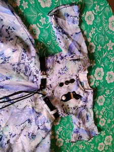 Abstract Print Blouse