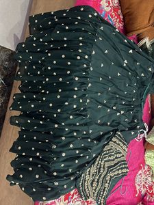 Elegant Green lehenga set with dupatta