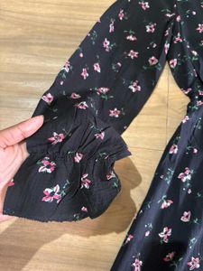 basic black mini dress