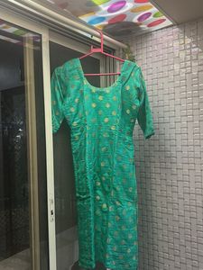 Green &amp; Gold Kurta