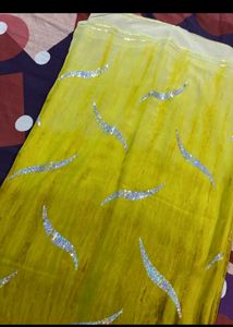 Yellow Saree