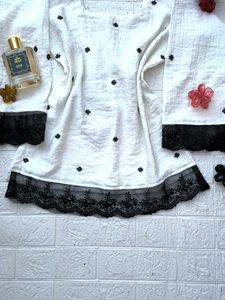 Corset Back Festive Kurti🖤