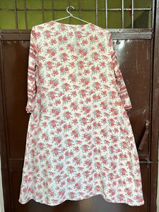 Here And Now A Line Printed Kurti