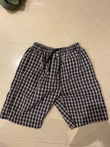 Checked Shorts