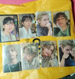 Set Of BTS V And Jungkook Official Pcs 8 In Total