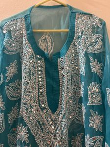 Elegant Blue Kurta