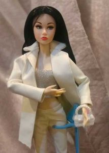 Chic White Outfit For Barbie Doll