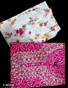 Pink Colour Kurta Set