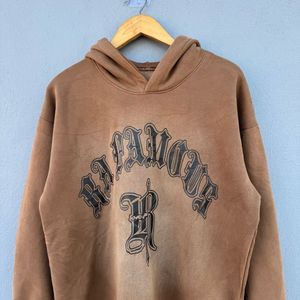 Brown Graphic Hoodie
