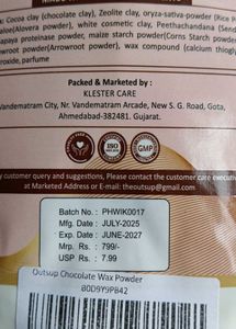 Outsup Herbal Body Wax Powder