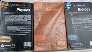 Arihant Physics Chemistry And Biology Handbooks