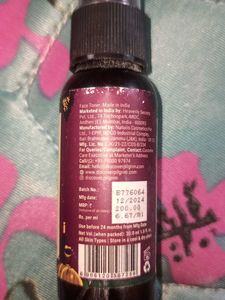 Face Mist And Toner With Niacinamide Aloe