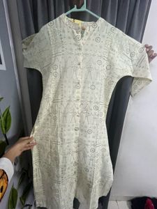 Elegant Off White Kurti