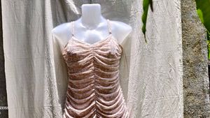 6115 SEXY RUCHED BODYCON