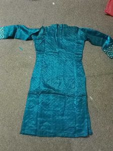 Teal Salwar Kameez Suit Set