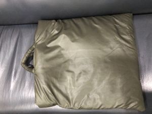 Stylish Reversible Tote Bag Military Green Large