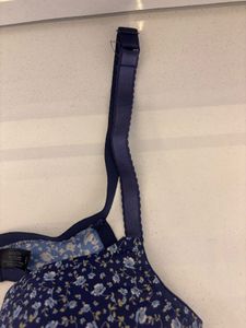 Floral Print Bra