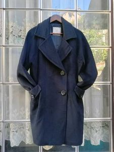 Dark Blue Imported Overcoat