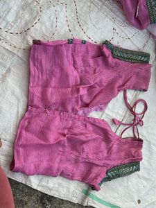 Elegant Pink Saree