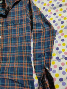 Plaid Button-Down Shirt