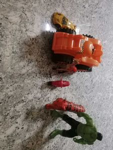 Mixed Toy Lot - Trucks & Figures!