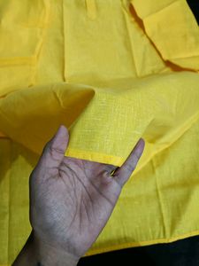 Men&#39;s Yellow Kurta