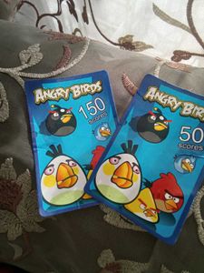 Angry Birds Score Cards - Set of 2
