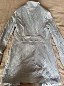 Elegant Grey Trench Coat