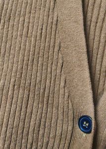 Elegant Knit Button-Down Dress