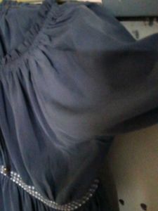 Gray Boho Dress