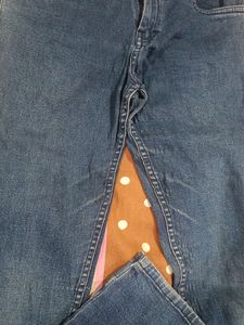Long Jeans With Full Stretchable