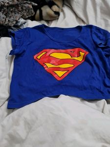 Supreman Crop Top