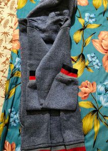 Stylish Grey Hoodie