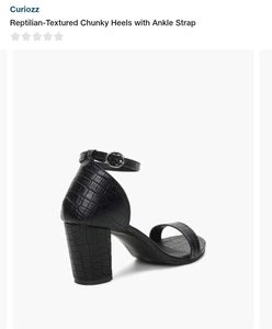 New Reptilian Textured Women heels