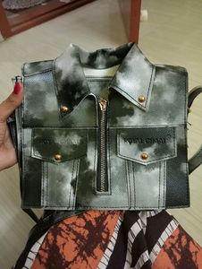Shirt Design Tie Dye Sling Bag