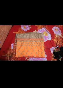 bridal saree with blouse